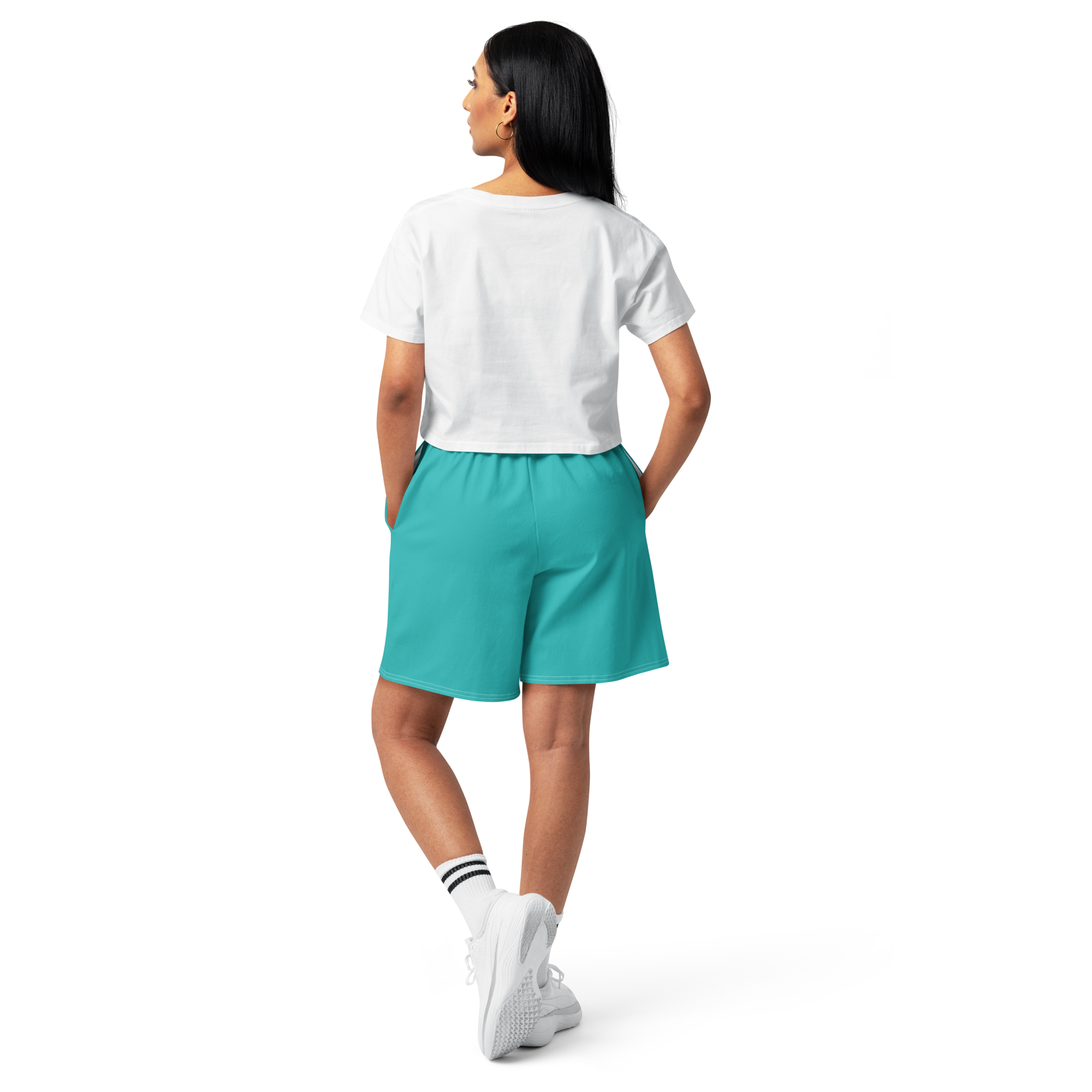 Jagadism Teal Shorts